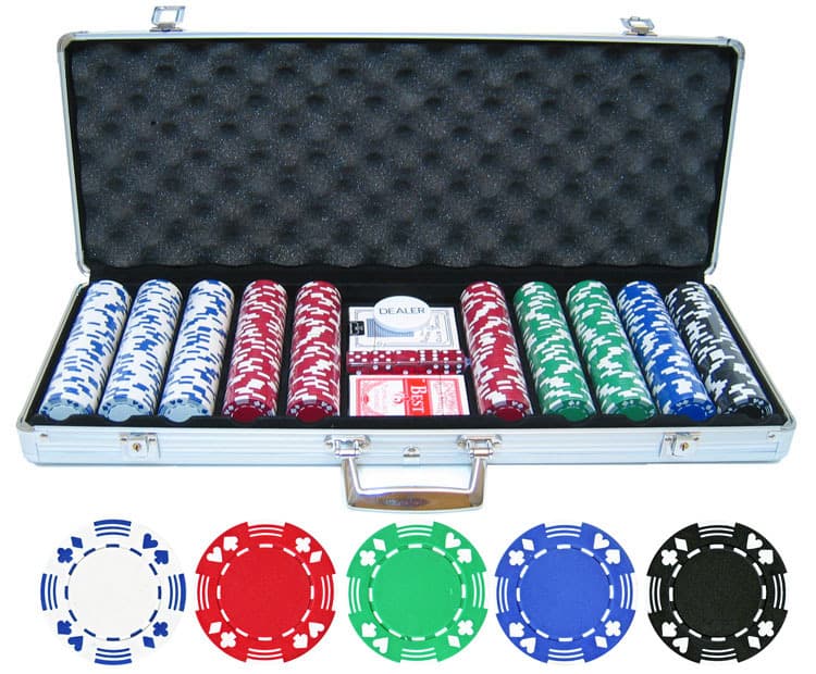 Poker Chips Case 500 Pcs