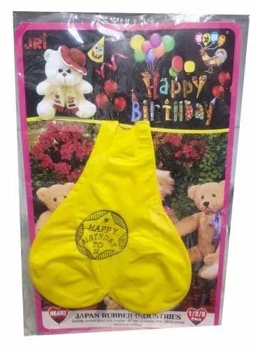 Heart Shape Birthday Balloons