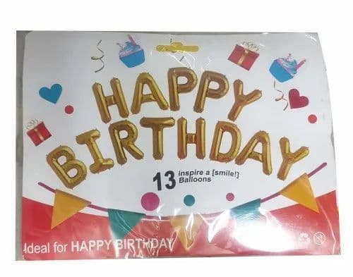 Happy Birthday Foil Balloon