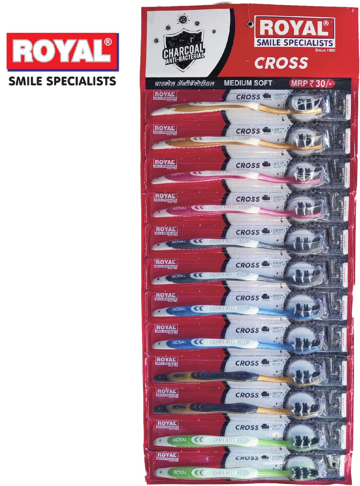 Royal Black charcoal Toothbrush wholesale