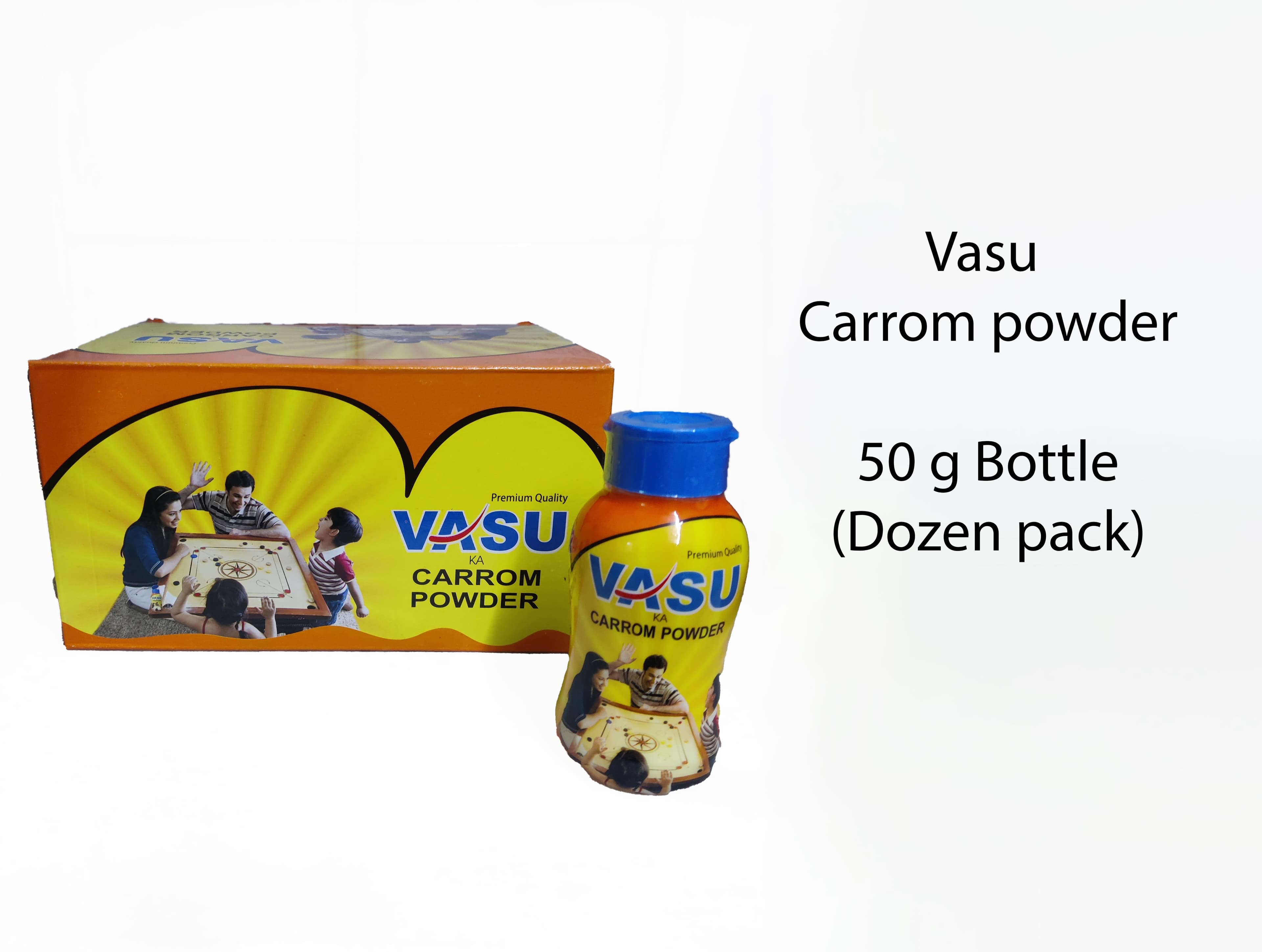 Vasu Carrom Powder 50 g Bottle wholesale