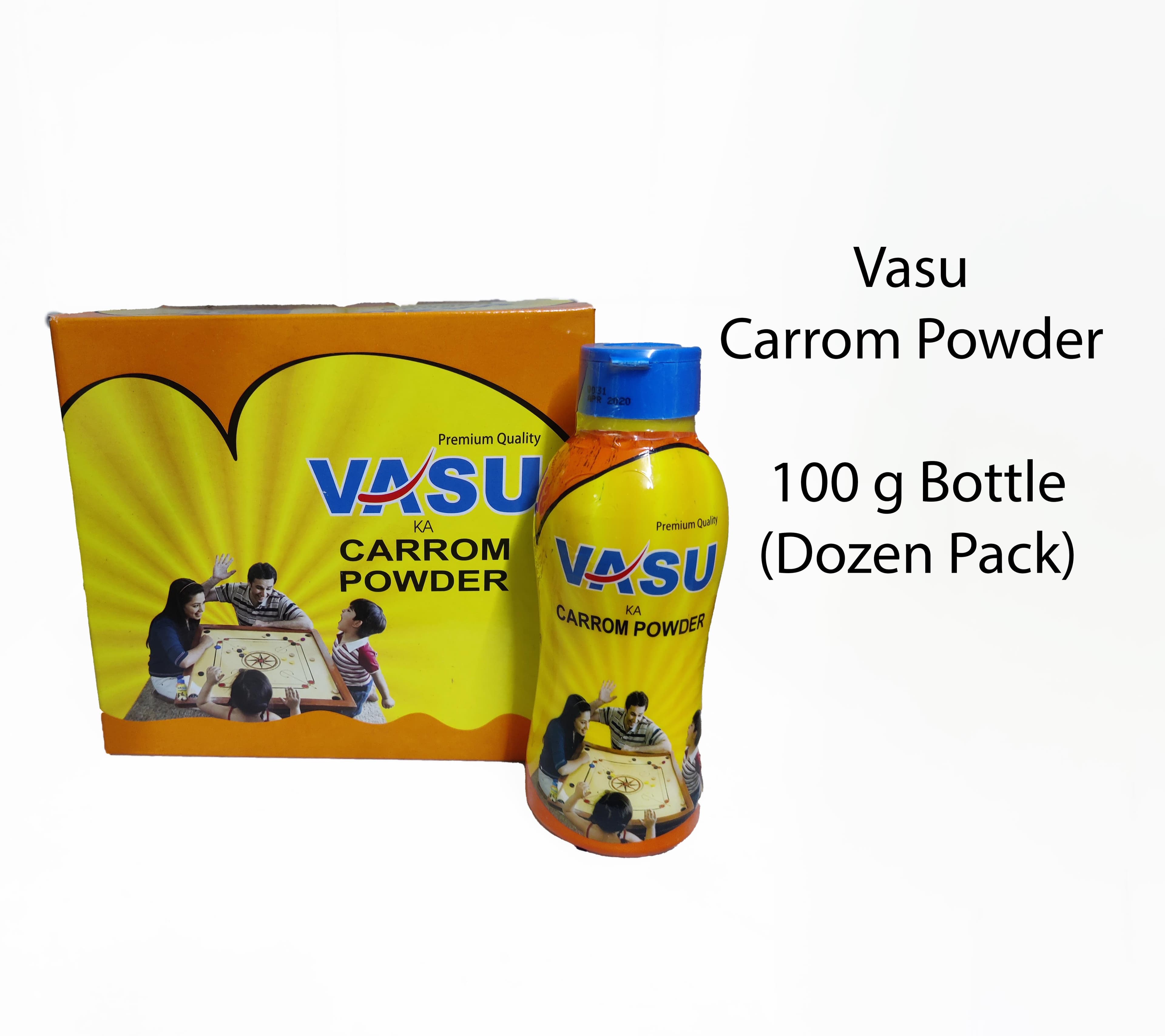 Vasu Carrom Powder 100 g Bottle wholesale