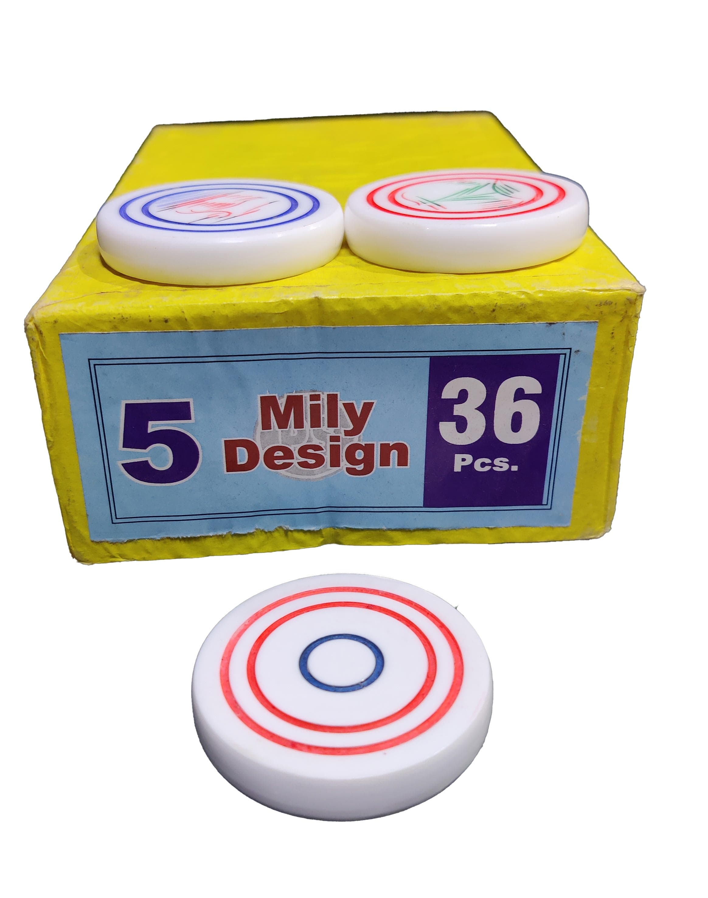 Carrom Striker 5D Milky White wholesale