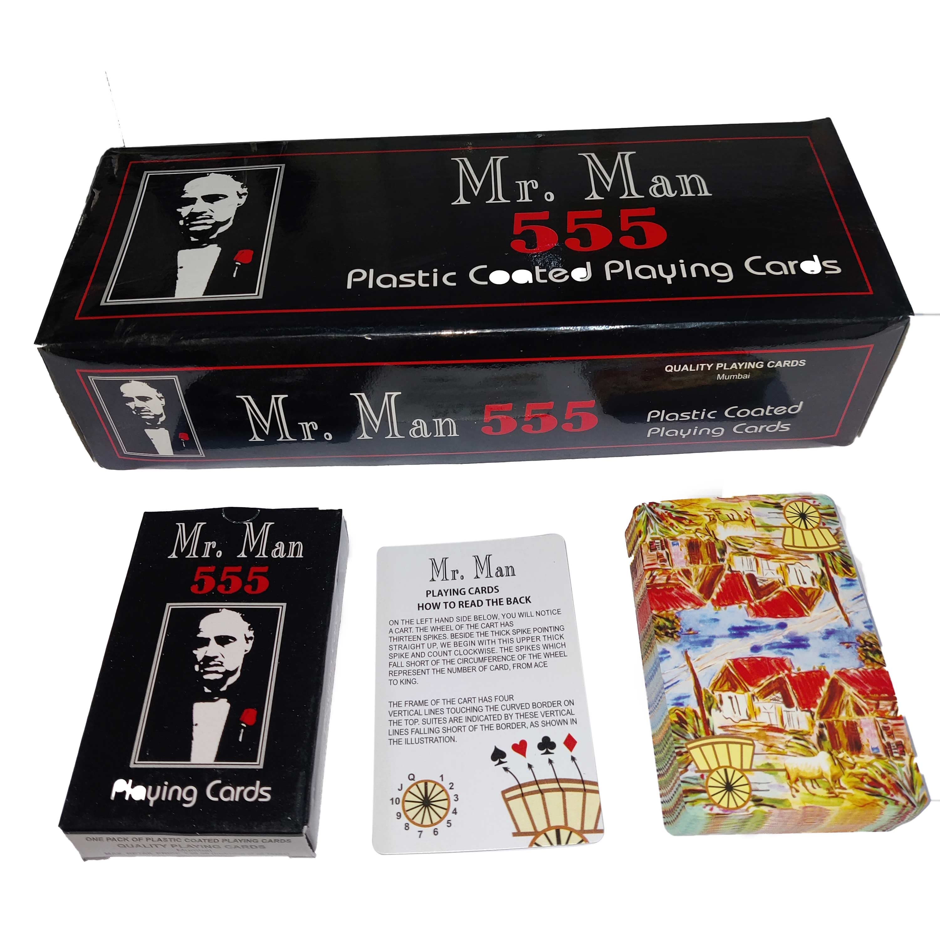 Mr Man Marked Playing Cards