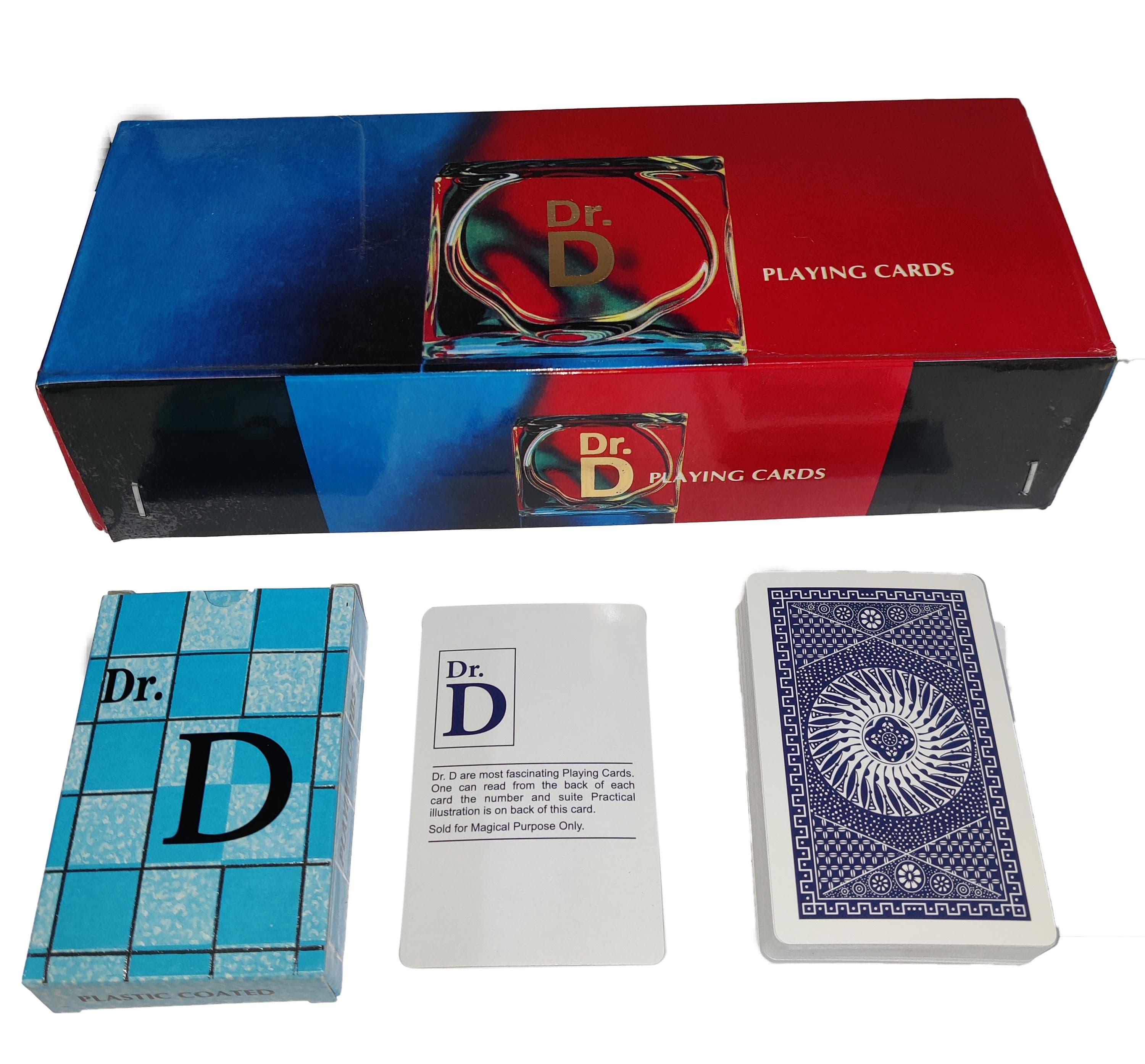Dr D. Marked Playing Cards