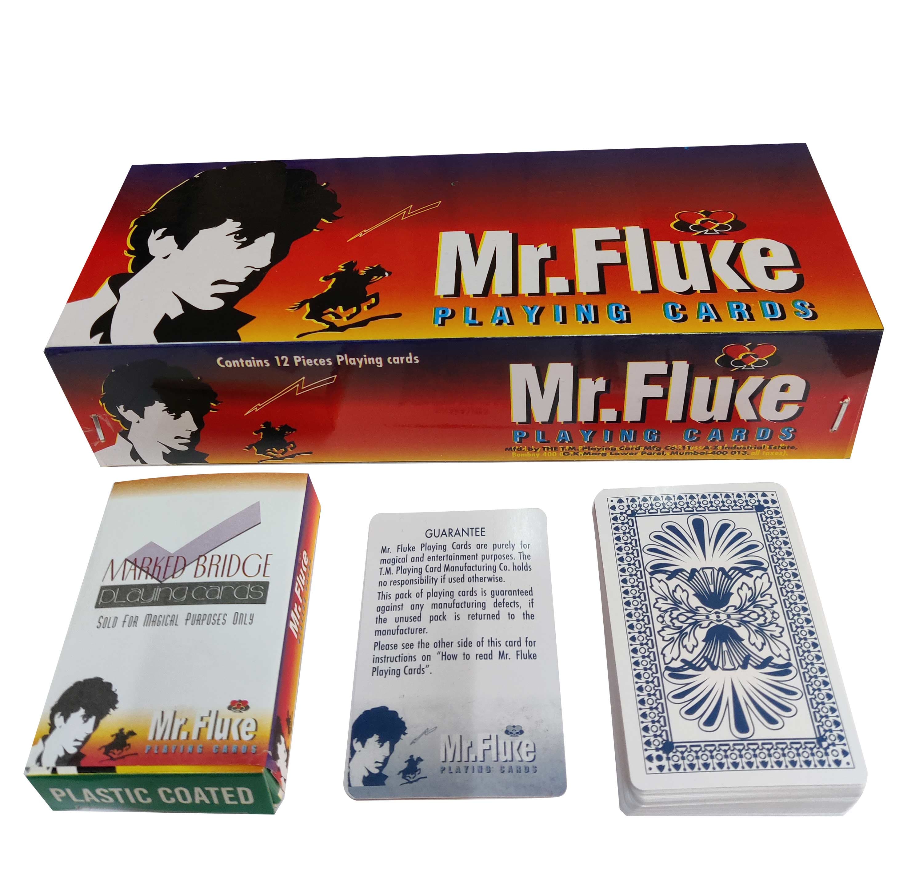 Mr Fluke Marked Playing Cards