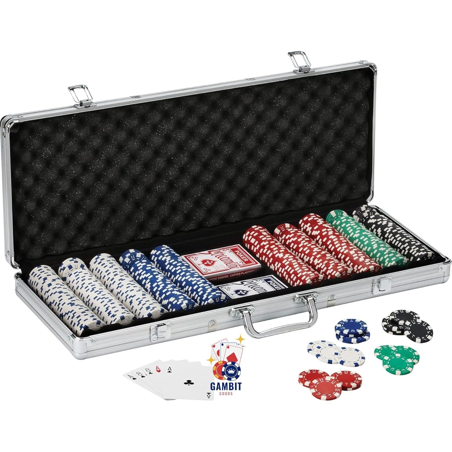 Poker Chips Set 500 pcs