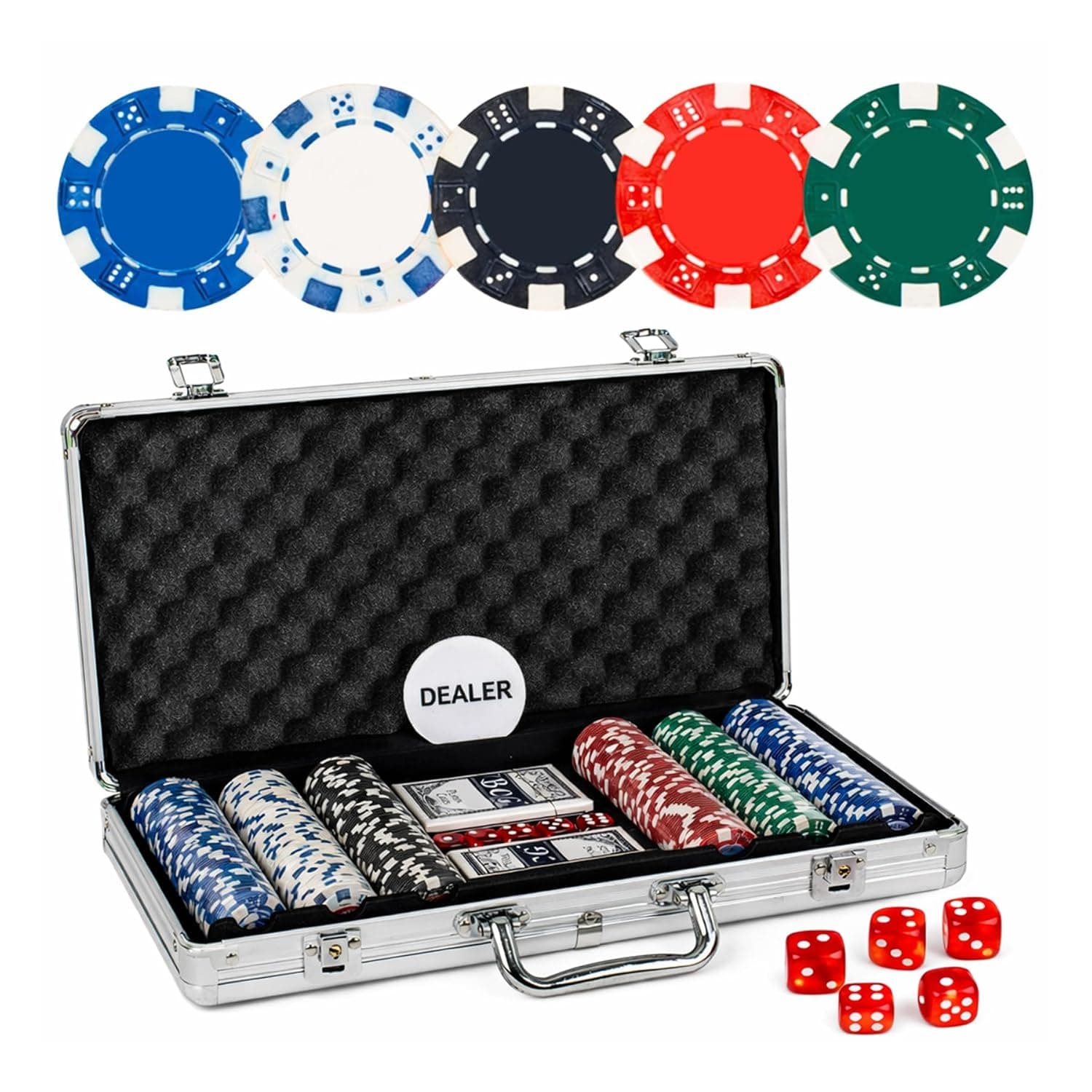 Poker Chips Set 300 pcs