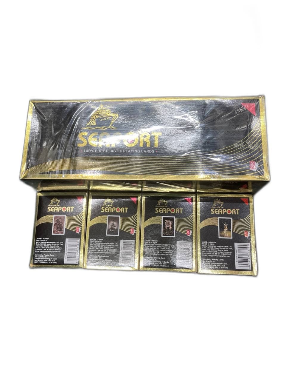 Seaport plastic playing cards